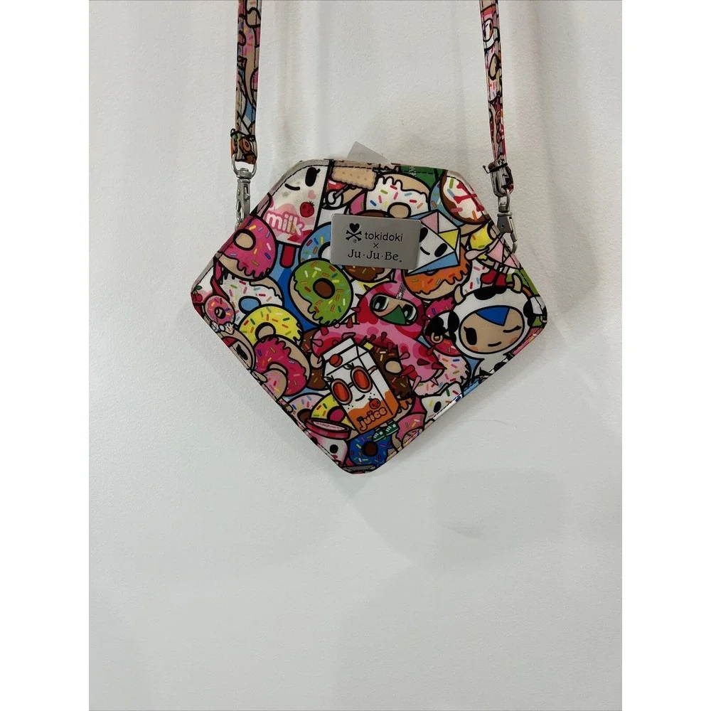 Tokidoki Ju Ju Be Kawaii Donut Character Diamond Shape Crossbody‎ Bag Kids